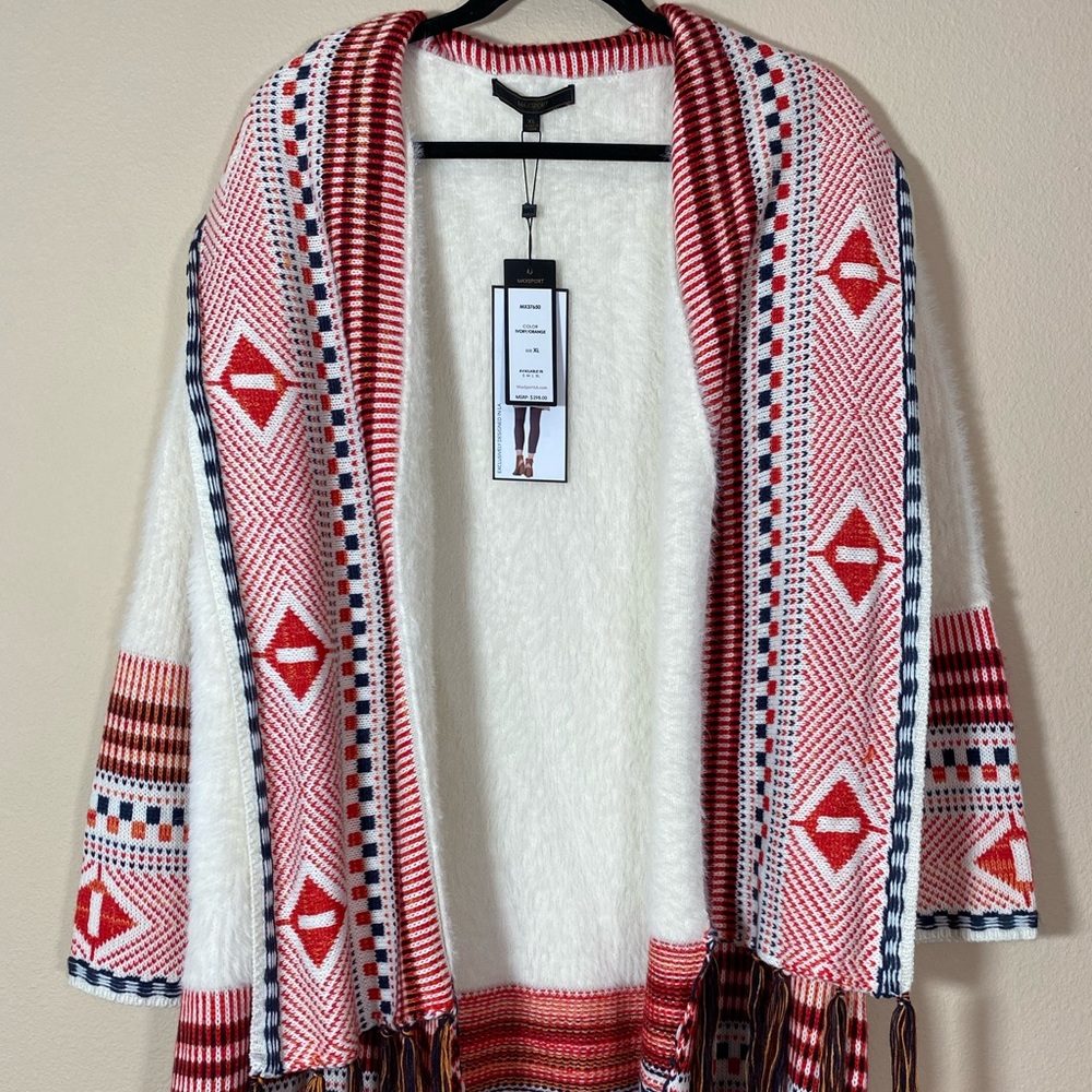NWT Max Sport LA Asymmetrical Cardigan